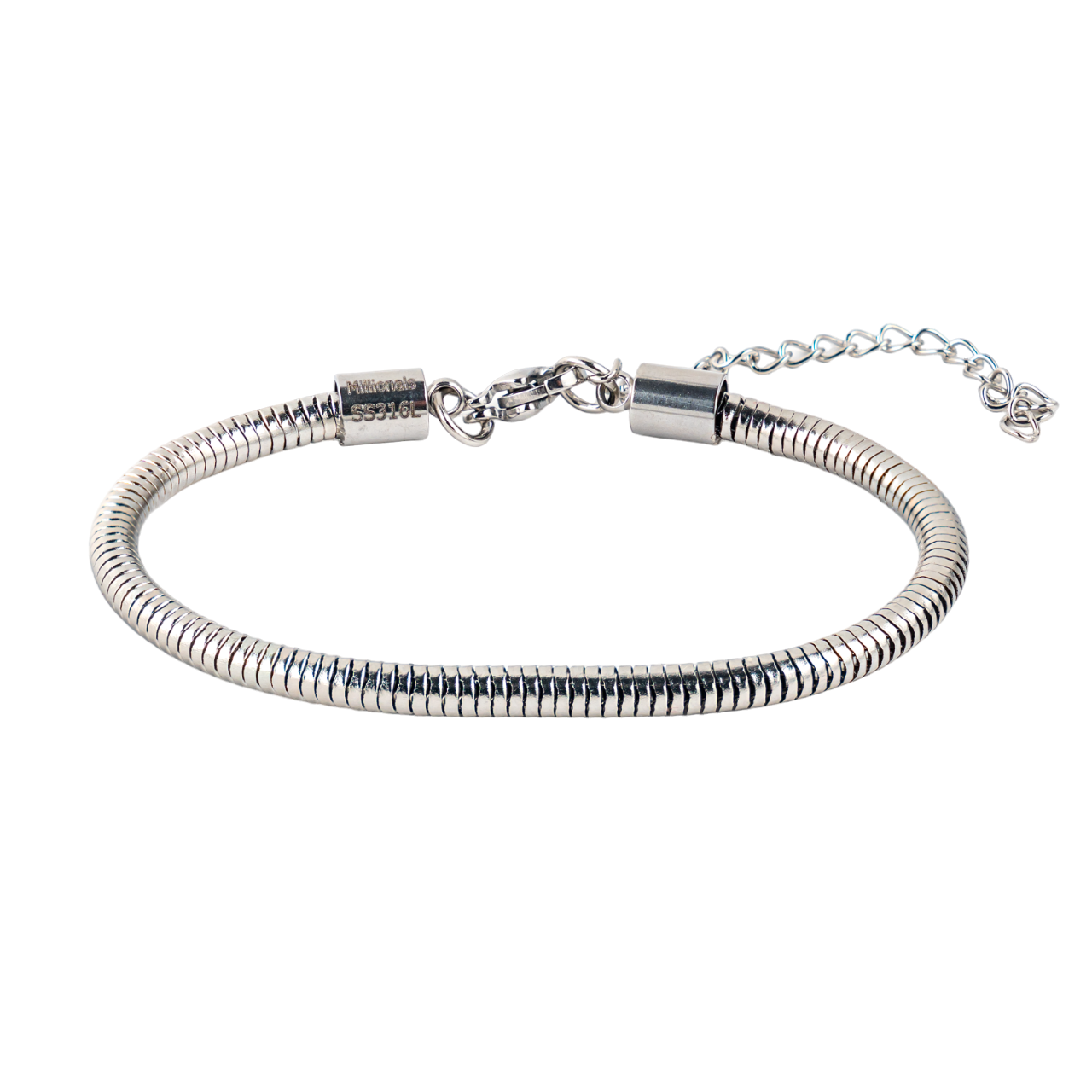Silver cable bracelet deals