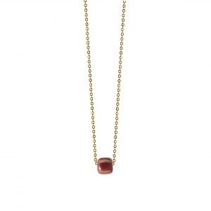 FUCHSIA MINIMAL NECKLACE