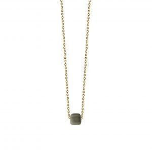 GREY MINIMAL NECKLACE