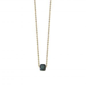 PETROL MINIMAL NECKLACE