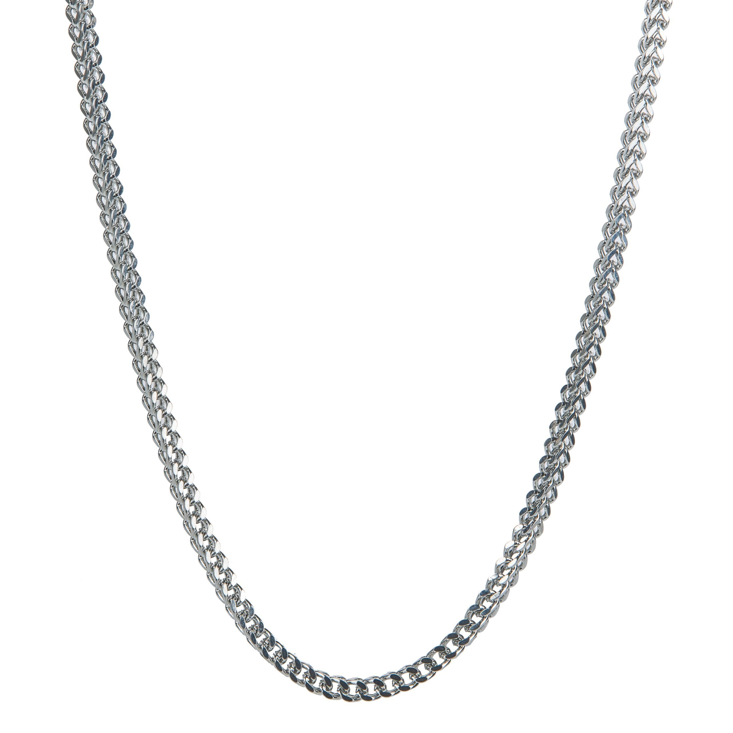 Silver square chain hotsell